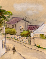 Small street in Batumi