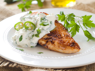 Grilled chicken breast