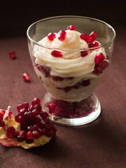 Pomergranate dessert