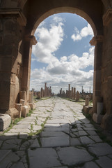 Arc de Trajan - Timgad - Alg&eacute;rie