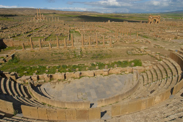 Théatre - Site de Timgad - Algérie