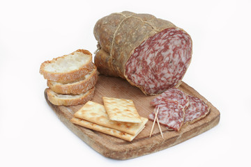 antipasto _sfondo bianco