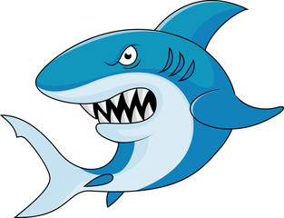 Fototapeta premium Shark cartoon