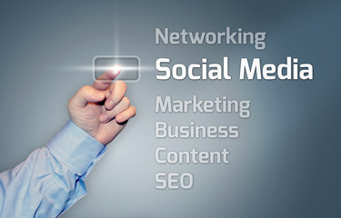 Virtual Touchscreen "Social Media"