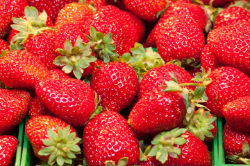 strawberries close up