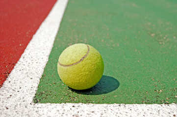Corner Ball , Tennisball
