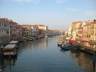 Fototapeta na wymiar Canal Grande - Venise