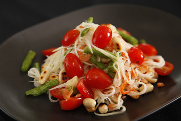 Thai style Salad.(Som Tam)