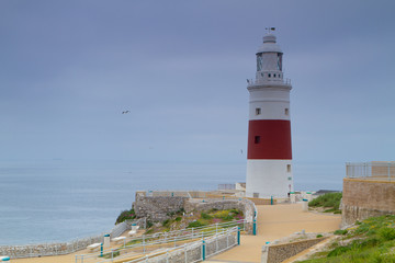 Fototapeta na wymiar Europa Point Lighthouse
