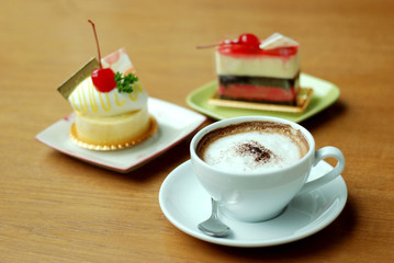 Coffee and Cake in the Morning