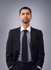 Fototapeta premium Strict Executive Looking at You