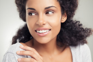 Smiling African Woman