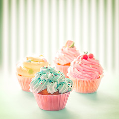 Colourful Cupcakes