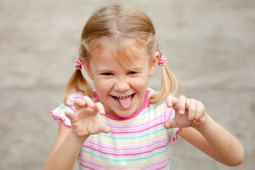 Portrait of happy child © altanaka