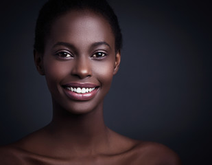 Smiling African Woman