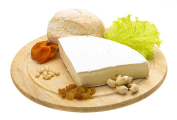 piece of Brie cheese