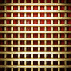 red wood and gold background