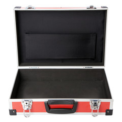 Red briefcase