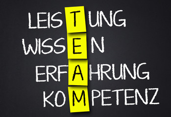 Obraz premium Team