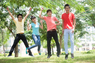 Obraz premium Here we are!