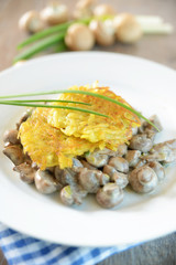 Rösti mit Pilzen