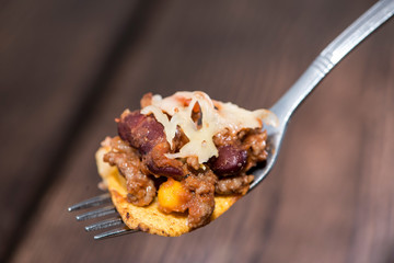 Nachos with Chili con Carne