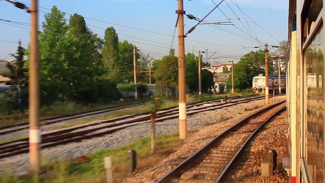 Suburbans train railways