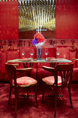 Sushi restaurant  interior