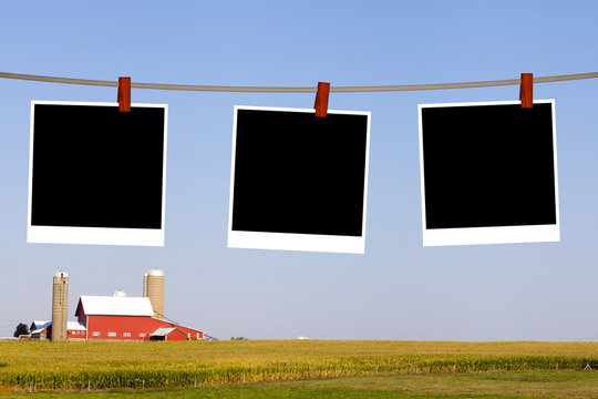 Blank Pictures on American Countryside
