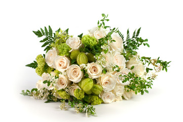 Mazzo di fiori con gonforicarpus