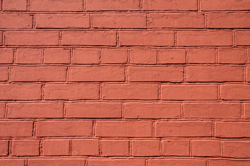 Brown brick wall