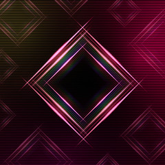 Fototapeta premium abstract purple background with shining multicolored squares