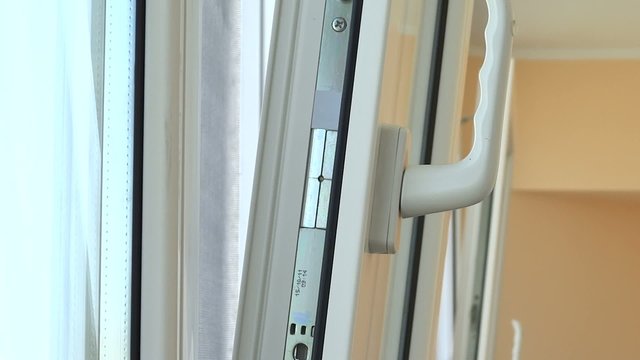 person open the window