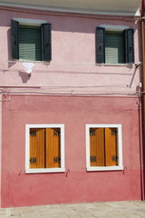 Fototapeta na wymiar Burano fassade