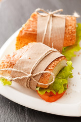 Fresh and tasty sandwich