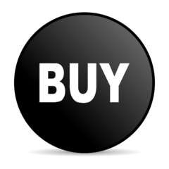 buy black circle web glossy icon