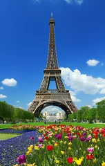 Foto auf Glas  Tour Eiffel © Lsantilli