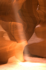 Beam of Light in Antelope Canyon