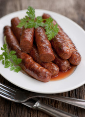 Bratwürstchen mit Lamm