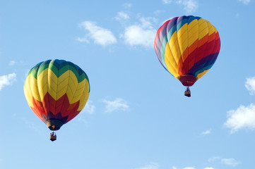 Colorful Hot Air Balloons