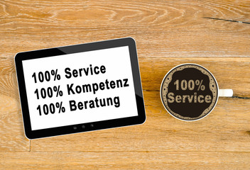 Obraz premium 100% Service