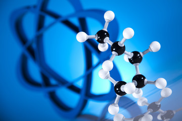 Atom, Molecules model