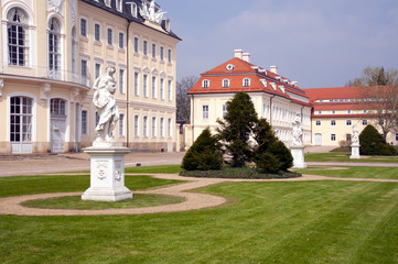 Wermsdorf Schloss Hubertusburg Die Jahreszeiten