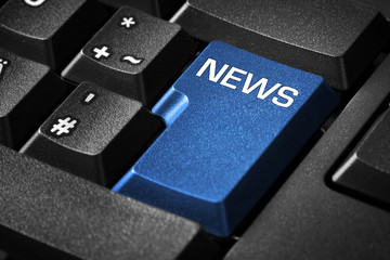 Tastatur mit News