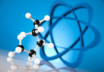Chemistry,Molecular construction, atom
