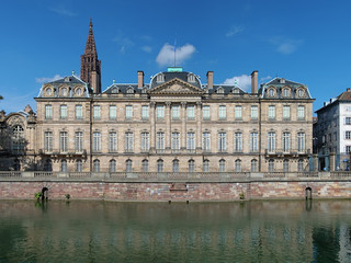 Fototapeta na wymiar The Palais Rohan in Strasbourg, France