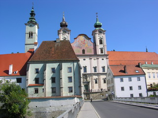 Michaelerkirche in Steyr in Oberösterreich