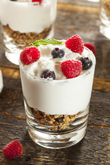 Homemade Organic Fresh Fruit Parfait