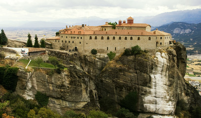 Fototapeta na wymiar Meteora klasztory w Trikala regionu, Grecja