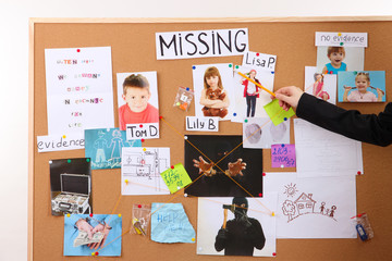 Detective investigating abduction of children